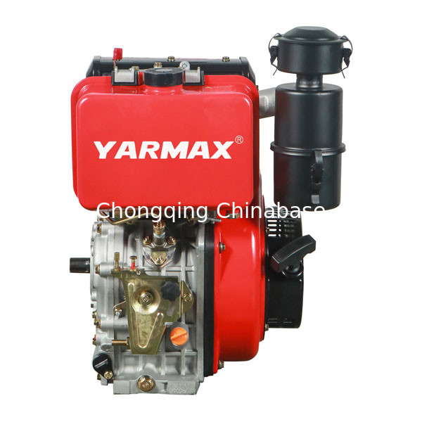 L'air de 11HP 8.1kW a refroidi le moteur diesel simple de la course 192F du cylindre 4 de moteur diesel