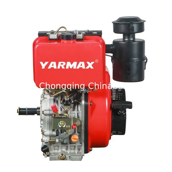 L'air de 11.8HP 8.1kW a refroidi le moteur diesel simple de la course 195F YARMAX du cylindre 4 de moteur diesel