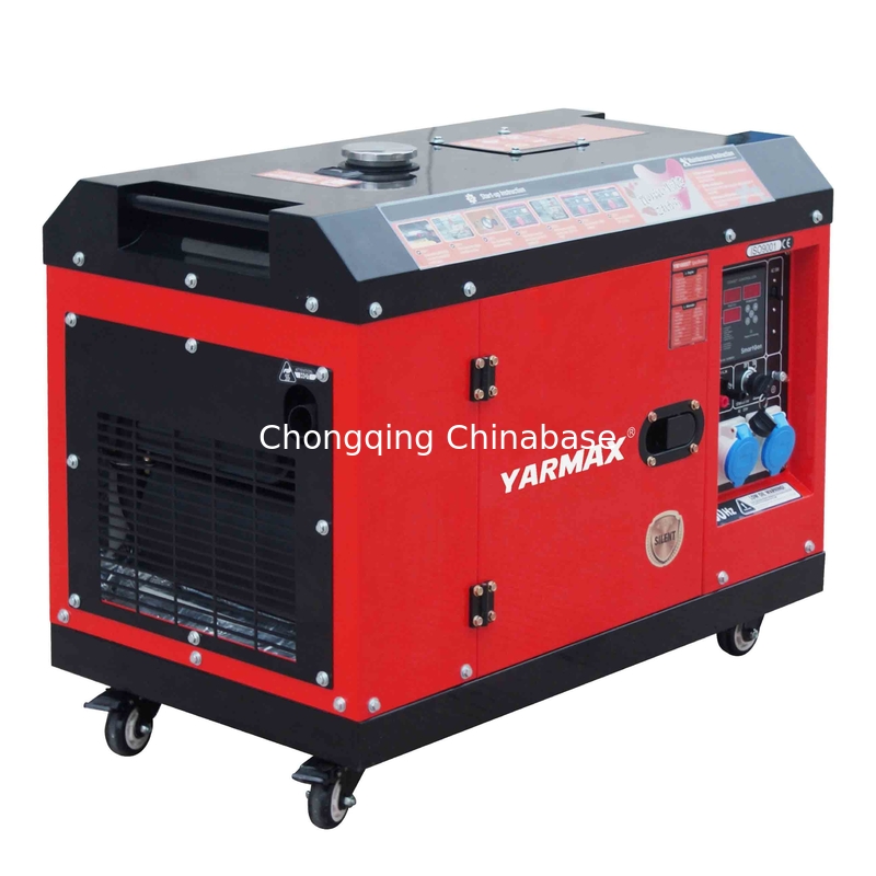 230V 11.3A DC 12V 8.3A 3kW 2.5kW Générateur diesel de type silencieux YM3700T