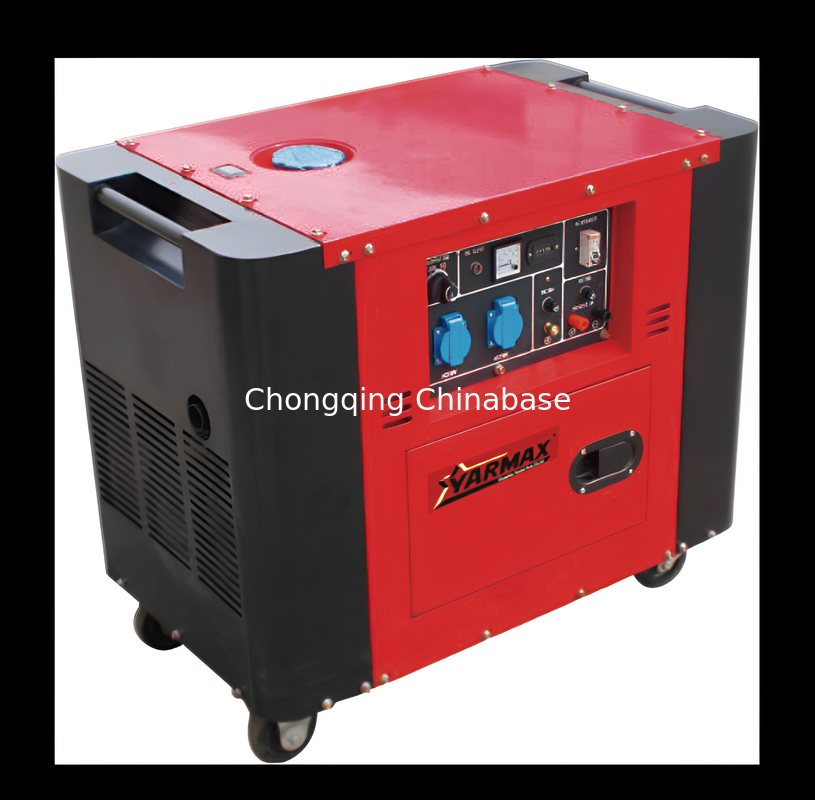 230V 11.3A DC 12V 8.3A 3kW 2.5kW Générateur diesel de type silencieux YM3700T