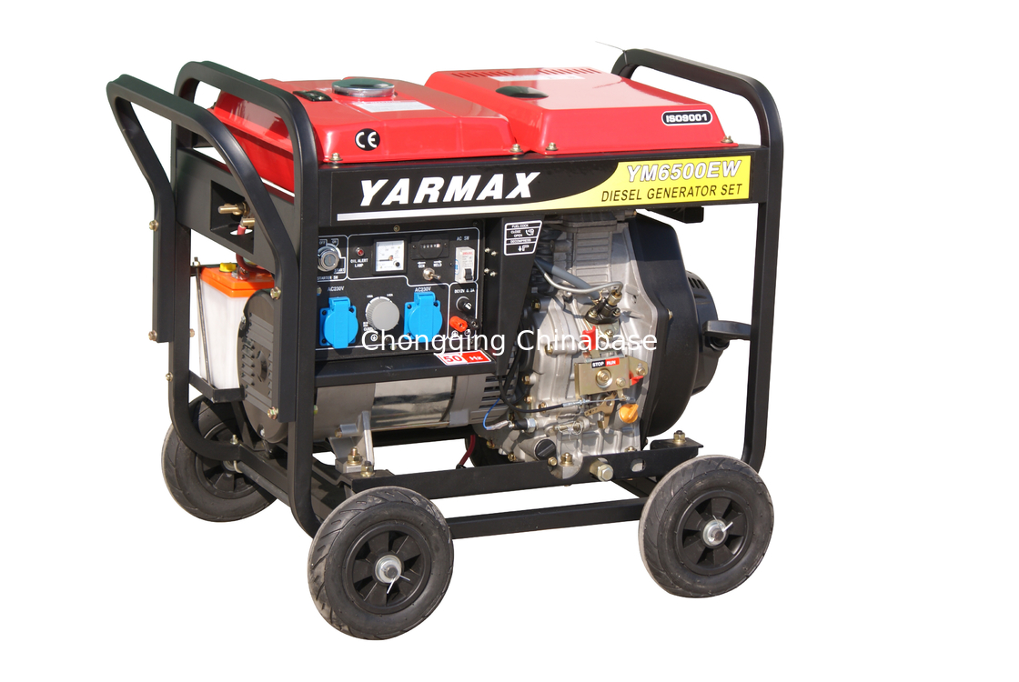 Générateur de soudage portatif diesel 2KW refroidi par air YM6700 9.1A 50-180A 25-30V