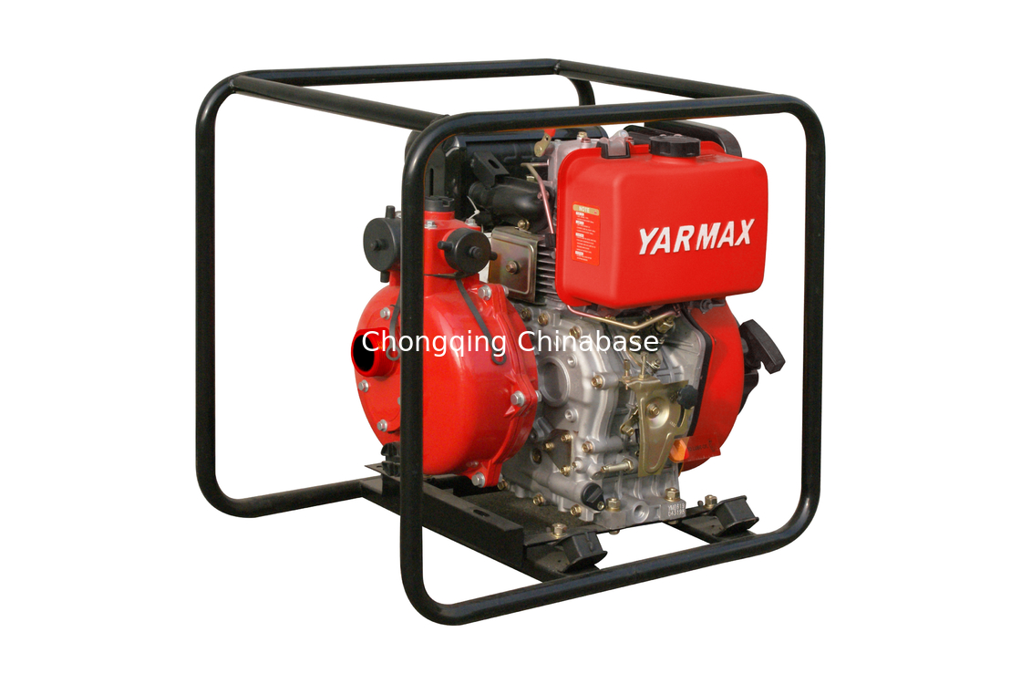 Haute pression simple de pompe à eau de moteur diesel de cylindre de YMDP30H avec le ³/H de 4 courses 40m