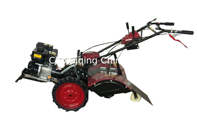 Axe en forme de pale de l'essence 4.0KW Mini Tiller Cultivator With Double